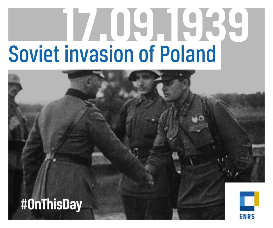 📅On 17 September 1939, early in the morning, the Soviet Union invaded Poland. 🇵🇱 Poland was already in a state of war with Nazi Germany from the 1 September 1939. The Soviet invasion of Poland was a direct result of the Ribbentrop-Molotov Pact. #OnThisDay #PolishHistory #WWII