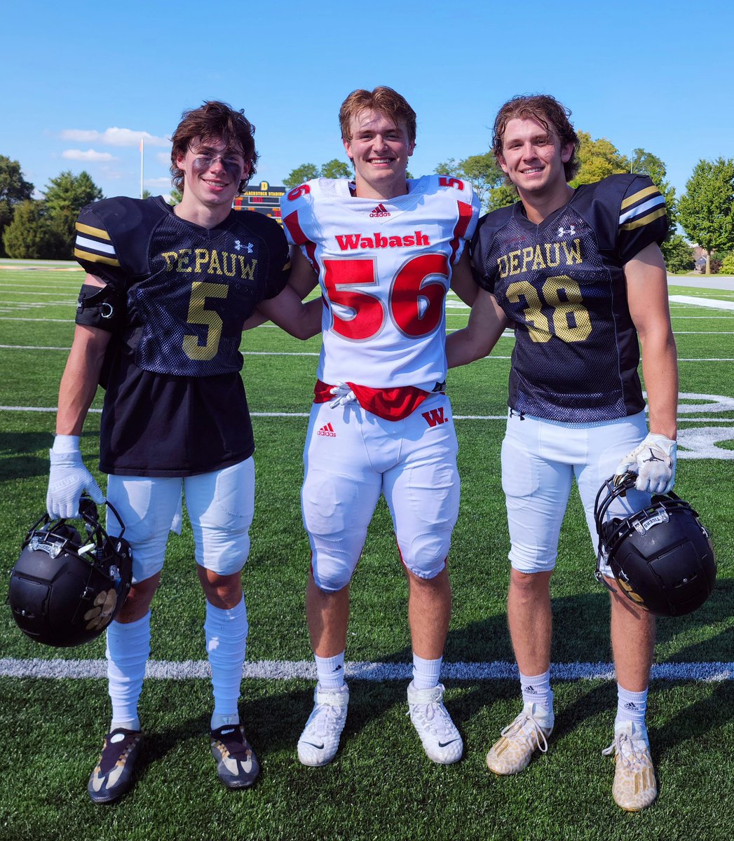 Luke Pacelli, Luke Cushing and Trey Barrett making the Broncos proud at the next level.  #TeamFirst