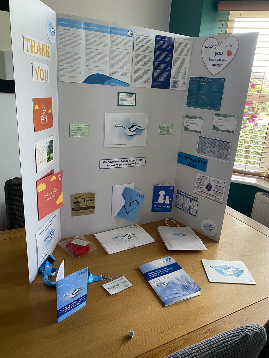 Almost ready for ITU’s away day <a href="/shrewsburytown/">Shrewsbury Town FC</a> <a href="/sathNHS/">SaTH</a> Wednesday thank you for asking us to present &amp; have a stand #SwanModelofCare #OneChance 💙🦢 I am so looking forward to it