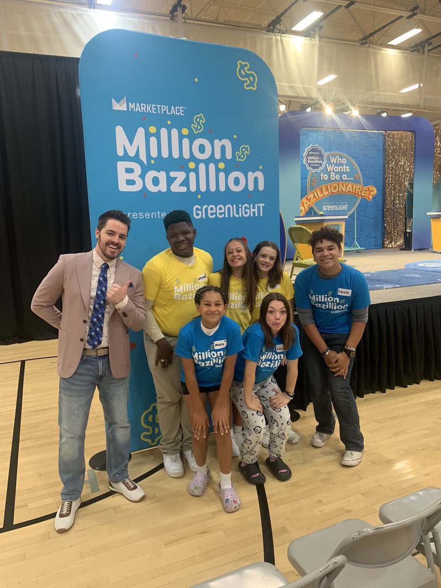 🎉🎉🎉 We had an amazing time this morning with our Million Bazillion Assembly! 

The energy was through the roof as our students were entertained and educated by the talented performers. They brought financial literacy concepts to life in such a fun and engaging way!
