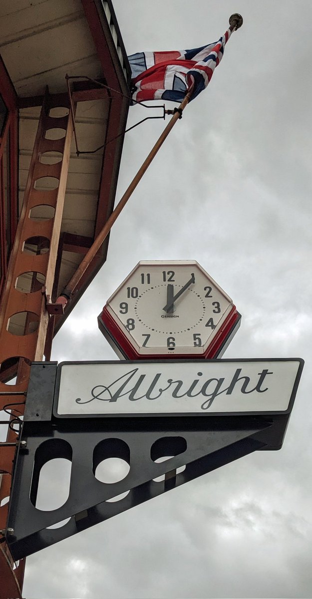 Face of time. Very privileged to be involved with the installation of our clients reconditioned clock face and signage. It's not often companies keep their heritage but when they do it's fantastic