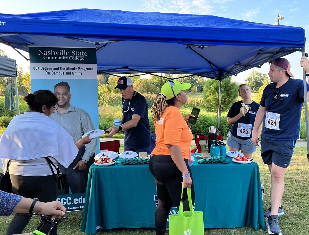 NashvilleState's tweet image. Had an amazing time at Shelby Bottoms Greenway and Natural Area during the Transformation Life Center's annual “Steps of Success” 5k walk/run.
#NashvilleState #WorkforceDevelopment #STEMPrograms #Community