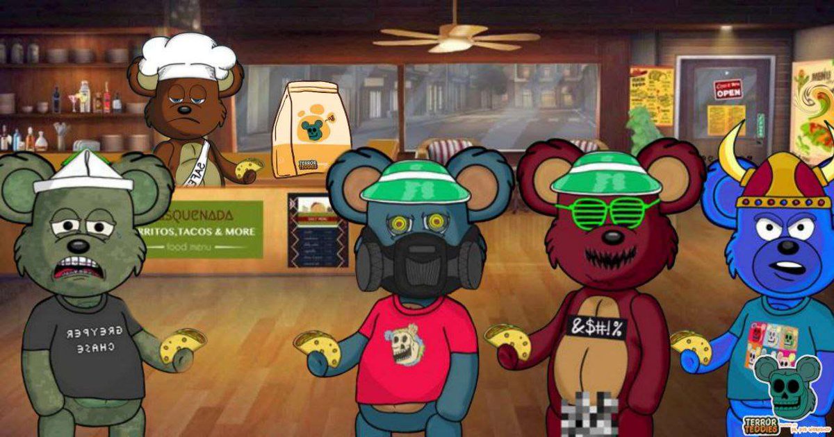 🌮🚀 Teds Taco Shack is ON FIRE in the #TerrorTeddies Discord! 

🔥 Join the franchise, savor the flavor, and stack those Catfood Rewards like a pro! 

🌟 Don't miss the taco revolution - become part of it today! 🌮😋

#TedsTacoShack