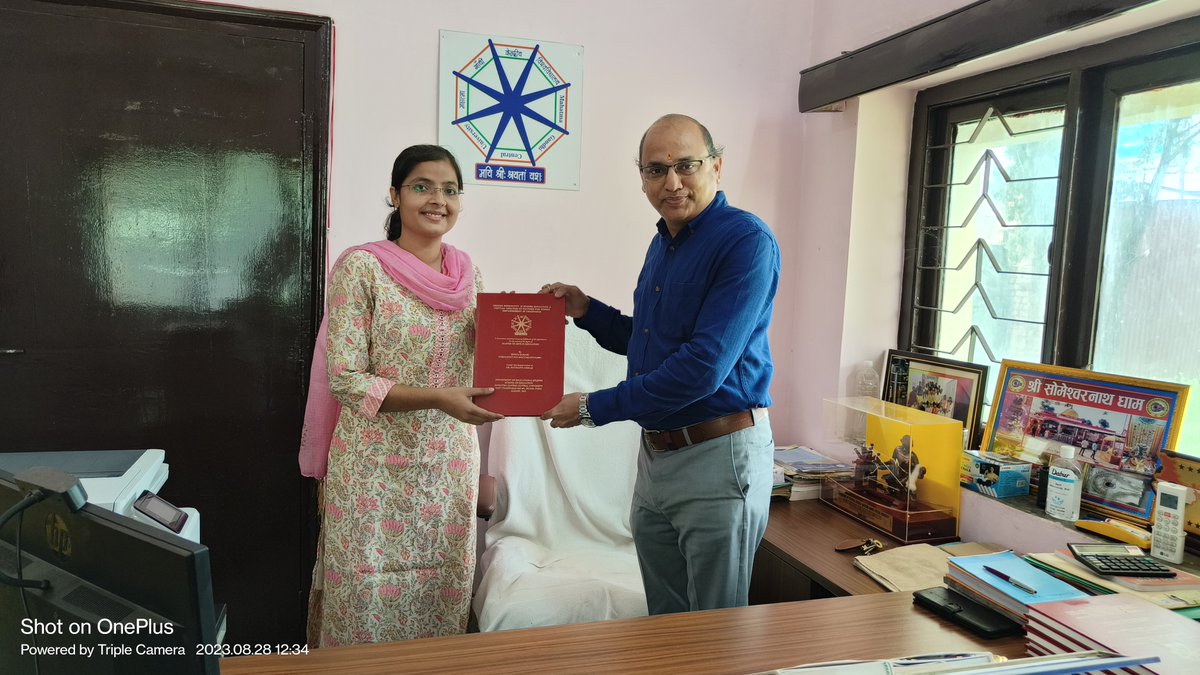 PathlothOmkar's tweet photo. The small efforts, helps in exploration of self. Gratitude to @soemgcu @MGCUBihar @Prof_Asheesh @sanjaychanakya @GSIPSA @SDGoals @NEP2020 https://t.co/u9XSgiyZHe