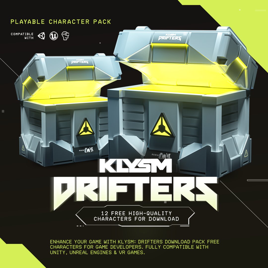 🎉 Introducing the Klysm 12 Characters Pack!🎮

Get ready to level up your gaming experience with a dozen unique characters that bring a new dimension to your games.

Explore endless possibilities and enhance your gameplay. It's time to game like never before!🎁🏃‍♂️