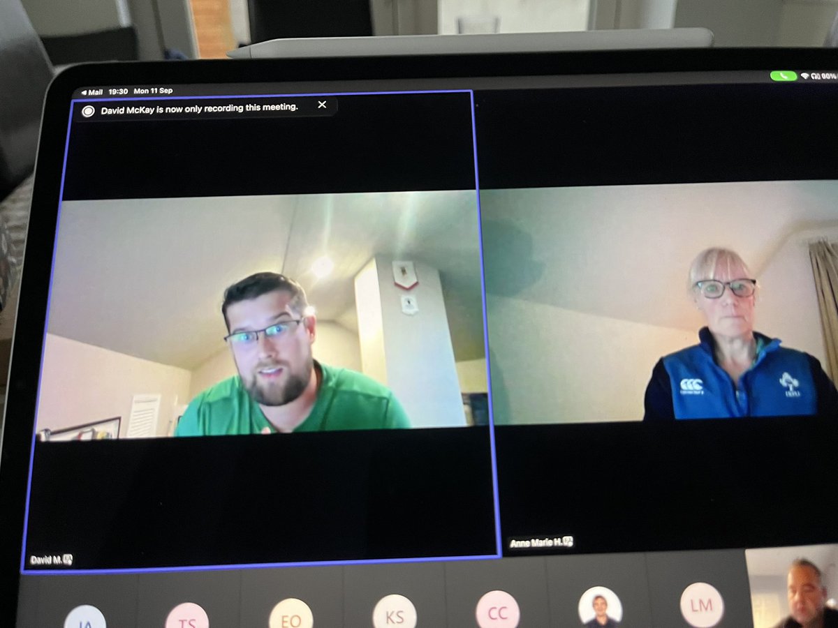 Over 115 Child Welfare Officers from around the country on line tonight for the annual <a href="/IrishRugby/">Irish Rugby</a> CWO Briefing session.Very informative as always.Thanks to everyone involved &amp; best of luck to <a href="/Stephengore2013/">Stephen gore</a> &amp; <a href="/BillyPhelan1/">Billy Phelan</a> in their new roles  <a href="/skerriesrugby/">Skerries Rugby Club</a> <a href="/LeinsterBranch/">Leinster Domestic</a>