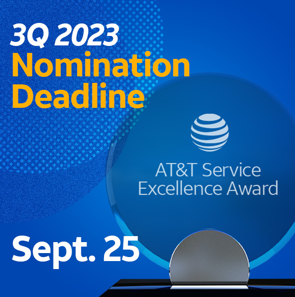 Don't miss your opportunity to nominate someone that goes above and beyond to serve customers first!