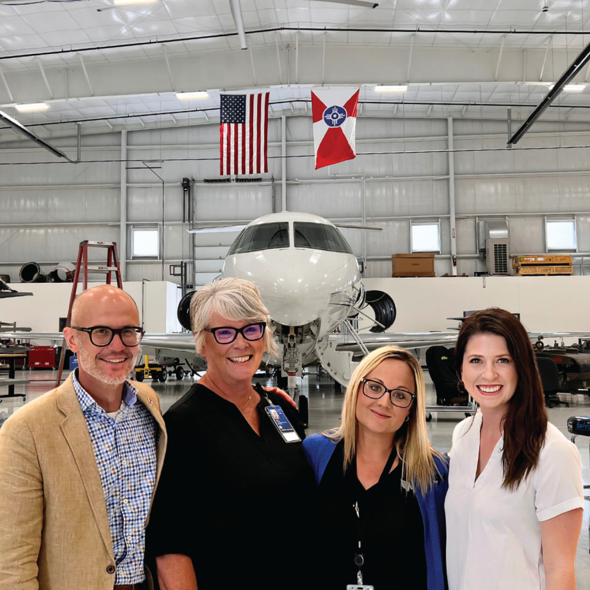 Greater_Wichita's tweet photo. Family-owned and operated, @MCASICT is a full-service MRO located at @FlyICT Dwight D. Eisenhower National Airport and will be joining us at NBAA-BACE in Las Vegas next month. #NBAA2023 https://t.co/K5NkXiN0Aw