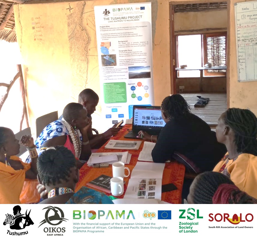 Market Place Literacy training for women in Kenya in our BIOPAMA Project – training provided by SORALO guided by @Oikos EAfrica. Helping women develop entrepreneurship & diversify livelihoods to release pressure on pastoralism. Supported by @EUPartnerships @PressACP via #BIOPAMA.