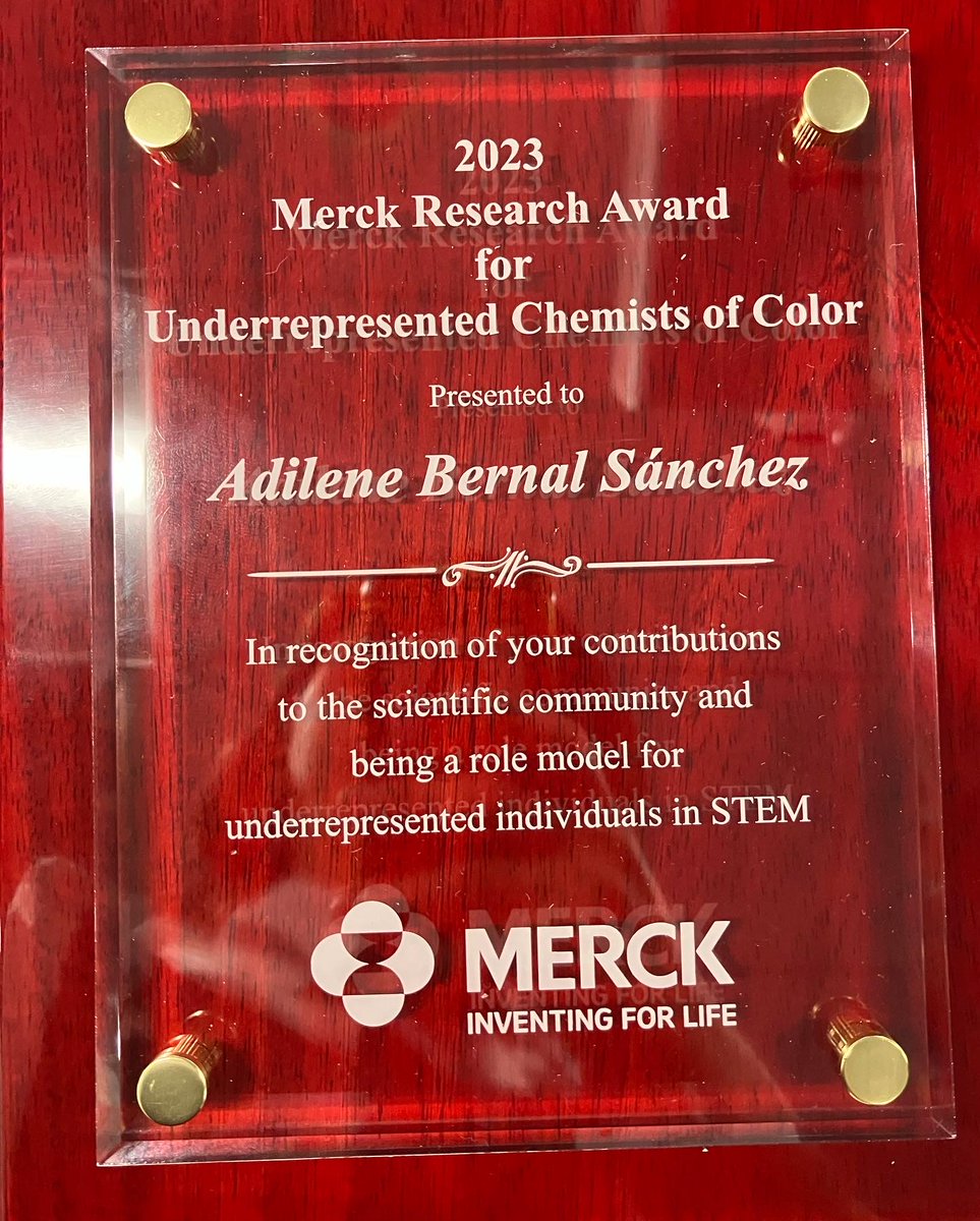 adii_dass's tweet photo. It's me, #YourFavOrganicChemist, filled with so much gratitude.  THANK YOU @Merck UCC Committee, what an amazing  time with all the awardees! https://t.co/5prZPtTNV5