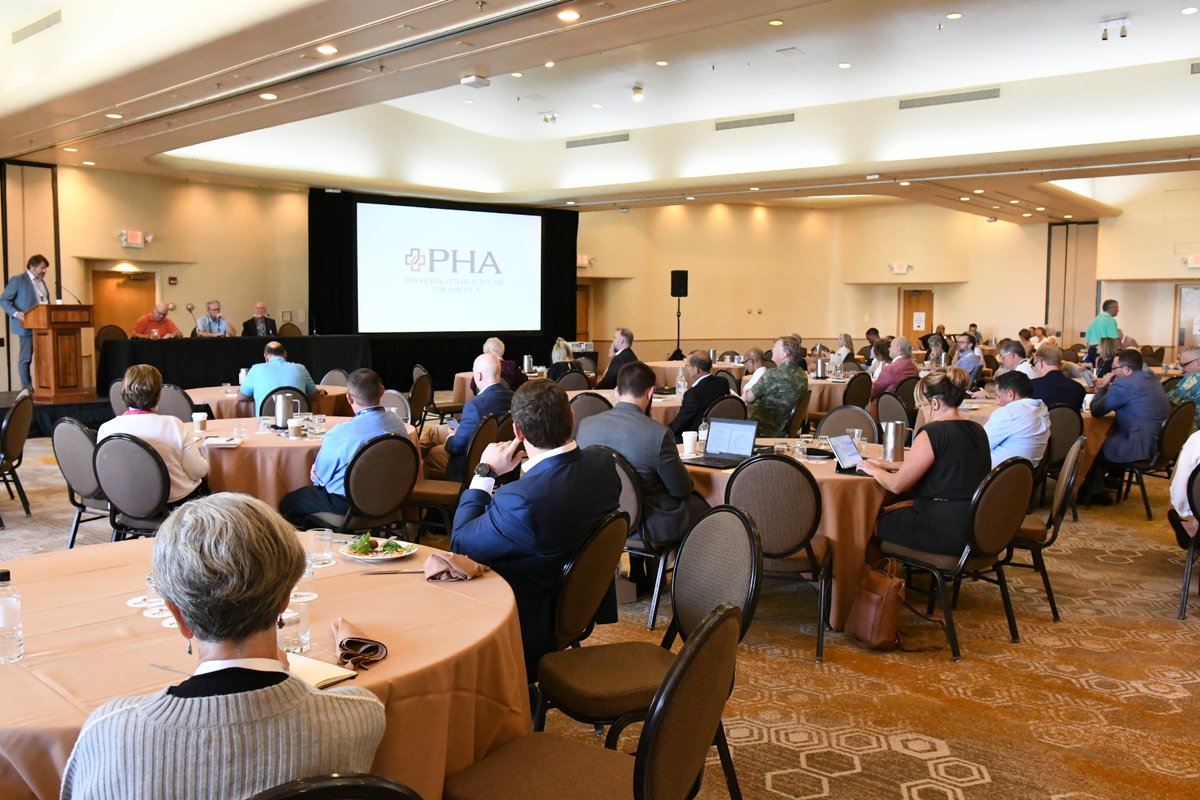 Day two of PHA's 2023 Leadership Summit starts with: Physician-Led Healthcare - What Keeps You Up at Night?

Thanks to <a href="/BlakeCurd/">Blake Curd, M.D.</a>, Gerald Williams, MD, of <a href="/RothmanOrtho/">Rothman Orthopaedics</a>  and Tony Burns of <a href="/IorPartners/">iOR Partners</a> for their great discussion.