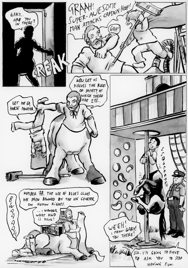 OffCentaured's tweet image. Hazard pay not included... offcentaured.com/comics/181/ Please RT! #webcomics #centaurs #comics #webcomic #furryart