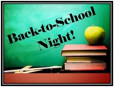 GMC Back to School Night is this FRIDAY, September 15th!  
Seniors @ 5:00 pm
Juniors @ 6:00 pm
Look forward to meeting you!