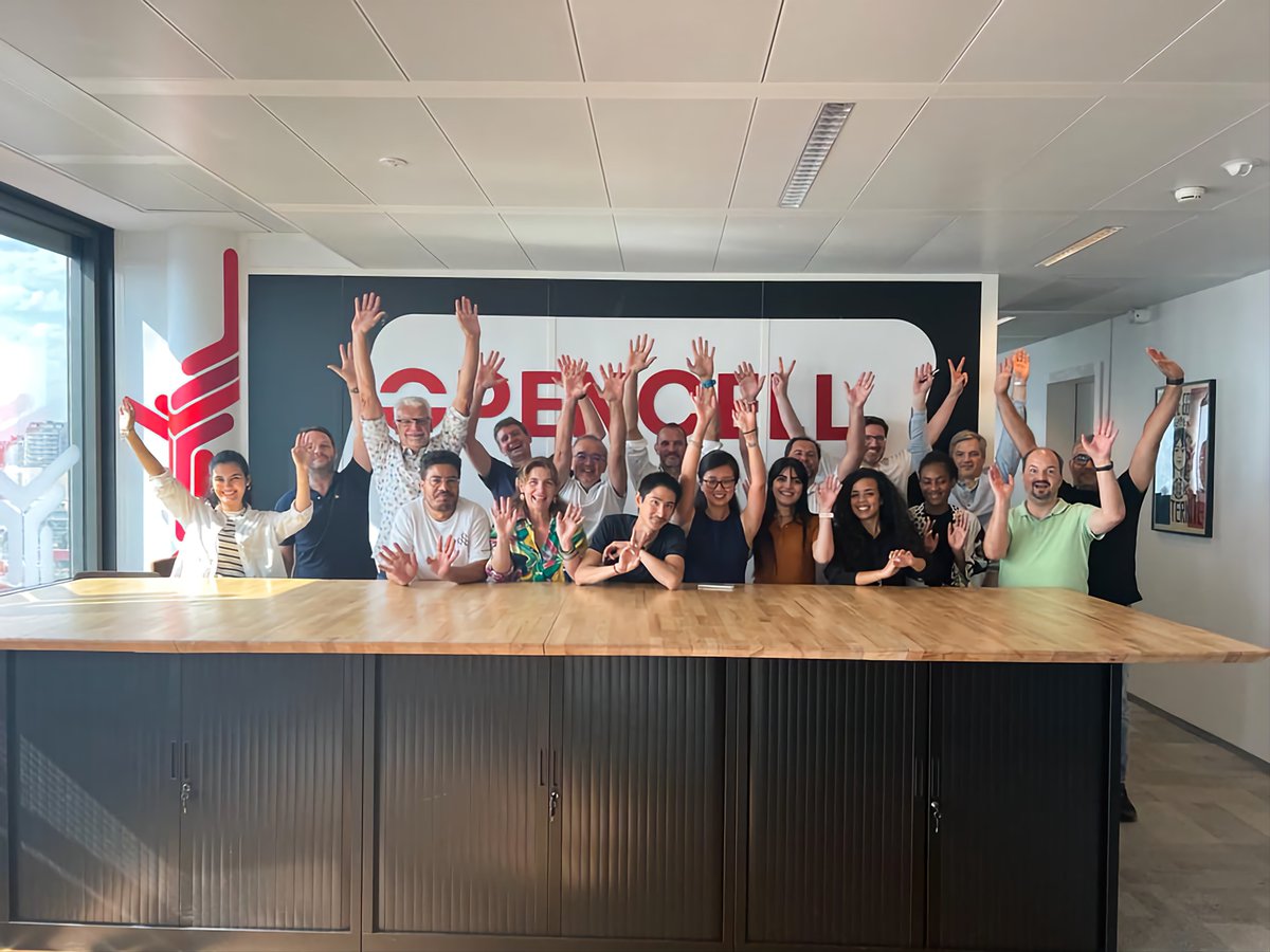 opencellsoft's tweet photo. #event 🎶 : C'est la rentrée ! Ce 8 Septembre se tenait notre #kick-off S2.📣 
L'occasion de se retrouver, de partager nos ambitions et se motiver pour une fin d'année pleine de challenges.Nous sommes déterminés à continuer à vous offrir le meilleur de nous-mêmes. #StayAgile https://t.co/bhyVcP4Twj