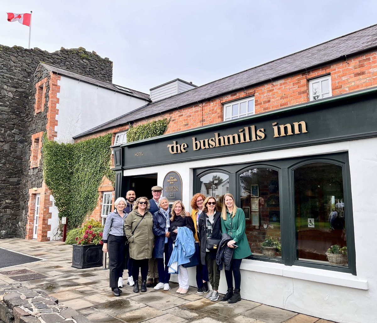 BushmillsInn's tweet photo. It was lovely to meet the fabulous agents from @WeAreTravelEdge when they stopped off for lunch with us during their fam trip with #MarkRodgers @NITouristBoard #discoverNI https://t.co/CZeuAei7Er