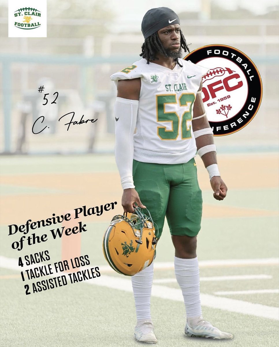 MChance519's tweet photo. Why get one player of the week when you can have two?   Congrats Maurice Sodja and Carl Fabre!   Both were unstoppable forces on Saturday night. https://t.co/CNAV3jMdqR