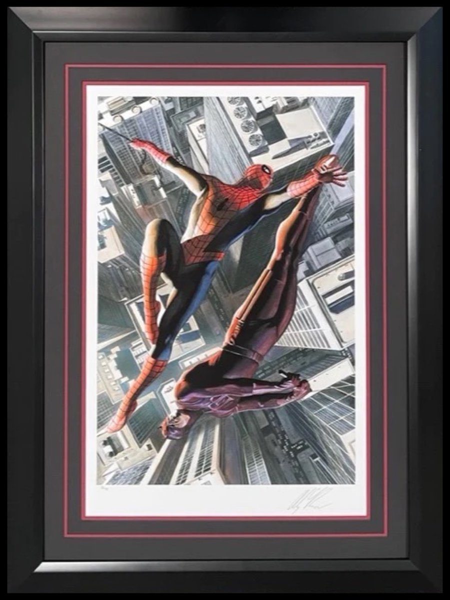 Parker Jordan Fine Art is excited to share on of Alex Ross’s latest release Marvel Knights: Daredevil & Spider-Man. #parkerjordanfineart #pictureframer #framer #alexross #alexrossfan
#marvel #marvelcomics #alexross #alexrossart #spiderman #daredevil #giclee #gicleeprints