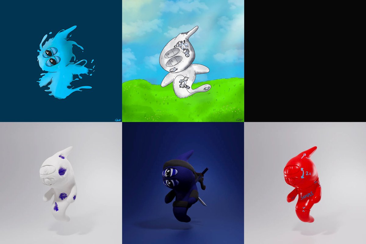 5 remain to be collected 💫

Art by <a href="/Cain_Beaudoin/">Cain Alt</a> 

opensea.io/collection/uju-