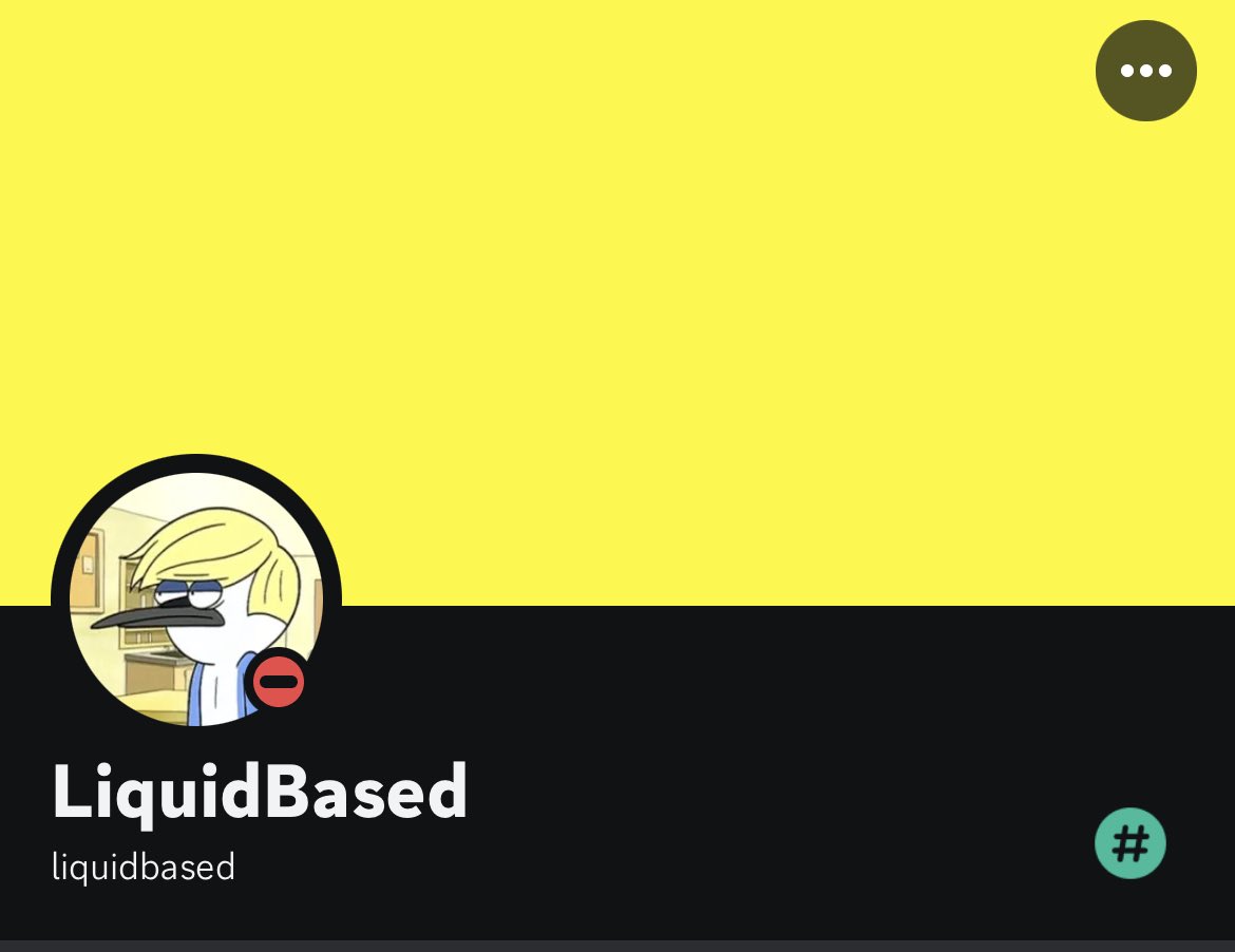LiquidBased2's tweet photo. Twitter 
Instagram
Discord https://t.co/Egt3c6NtGb