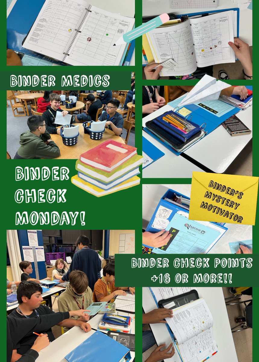 Binder check Monday! <a href="/WichitaUSD259/">Wichita Public Schools</a> <a href="/jardineSTE/">jimg</a>