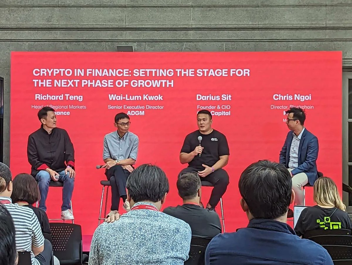 Binance tweet media