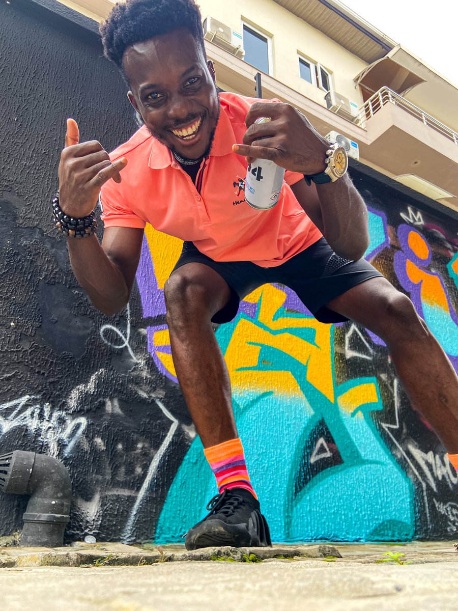 ImJahlove's tweet photo. At my first art residency in Lagos hosted by Next Level USA with Ogidi studios.
It’s been so transformative.
The next thing I create is going to bang.
#NextLevelUSA
#Graffiti
#justdoit
#tallestgraffiti https://t.co/ap01dggDIG