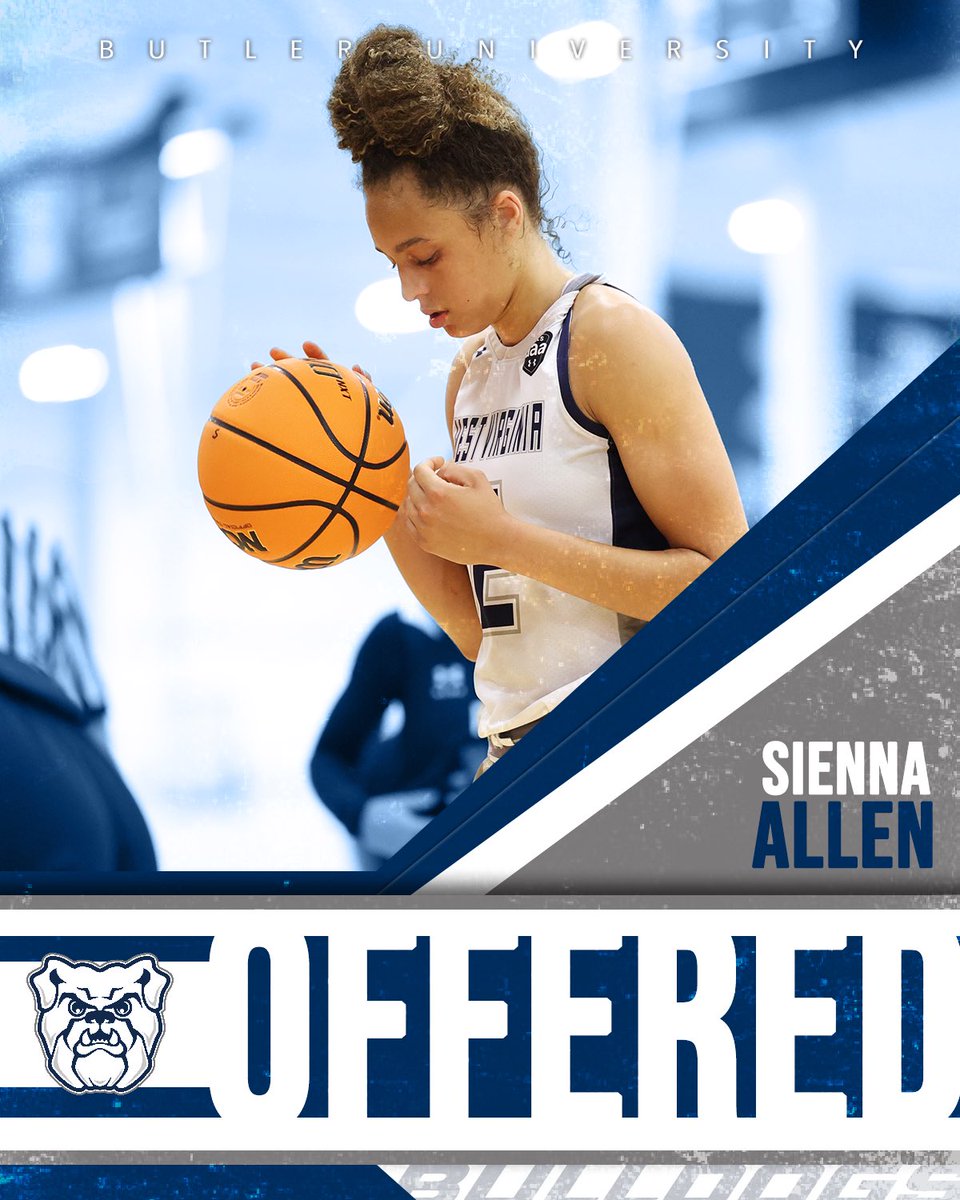 West Virginia Thunder UAA (@wvthunderuaa) on Twitter photo Sienna Allen ‘26 (<a href="/sienna_allen1/">Sienna Allen</a>) has picked up an offer from Butler!
#WVThunderFam | ⚡️⚡️ Sienna Allen ‘26 (<a href="/sienna_allen1/">Sienna Allen</a>) has picked up an offer from Butler!
#WVThunderFam | ⚡️⚡️