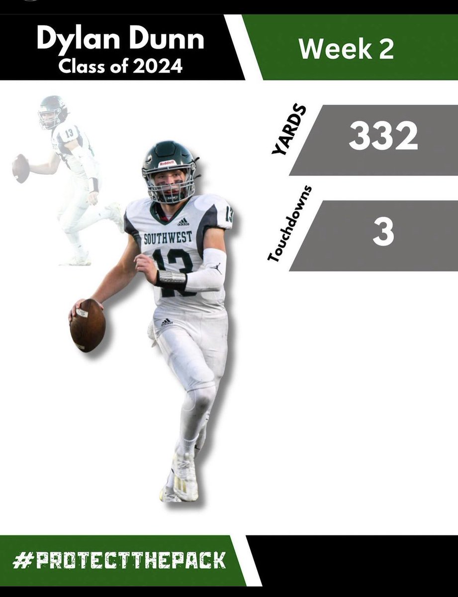 coachorrick's tweet photo. This dude has been awesome.  After 2 weeks 652 passing yds. &amp; 7 TDs. https://t.co/Y3lCXWsapi