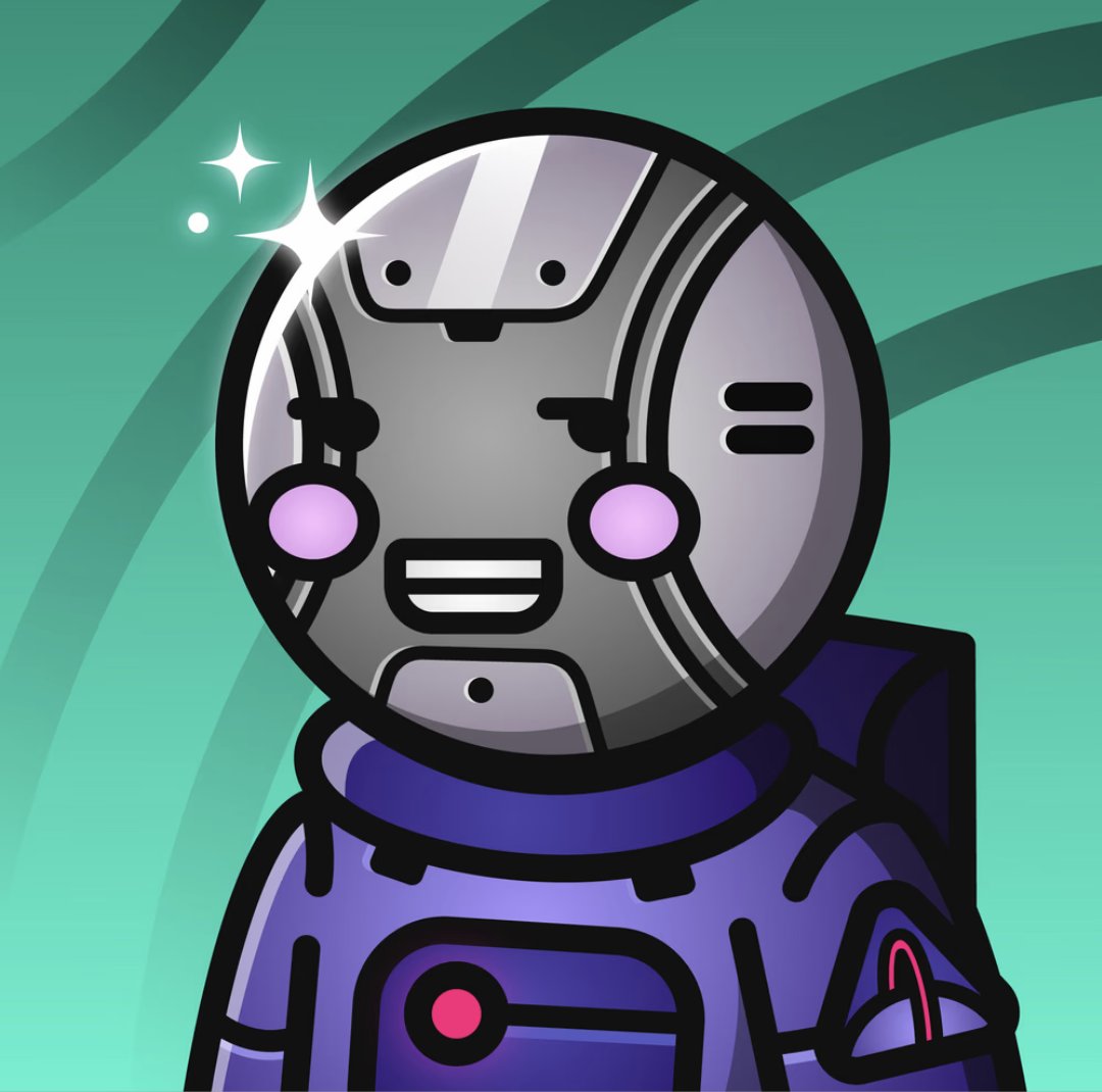 🚨Giveaway Alert!🚨 

Robot Space Rider #2558

I appreciate everyone's support!
Want to giveback and show some love❤️‍🔥

✅ Like &amp; RT
✅ Must comment a "🌹"
✅ Must follow <a href="/SonrisasDra/">𝓓𝓻𝓪.𝓢𝓸𝓷𝓻𝓲𝓼𝓪𝓼 👅💦</a> <a href="/FernieNakamoto/">Fernie</a> <a href="/SpaceRiders_NFT/">Space Riders</a>

⏳ 72 hour window 

#NFTCommuntiy #NFTGiveaway #LFGrow