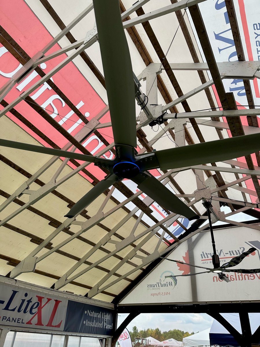 EnviraNorth's tweet photo. Find us at Booth #NM-856 at @outdoorfarmshow starting tomorrow! We've got air movement solutions (& a fun cow print Jazz 🐄😉) ready for you to see in person!
#COFS23 #enviranorth #jazzfans #sailfin #airmovement #LDCF #HVLS #ontag #cdnag https://t.co/tQcflDnyvB