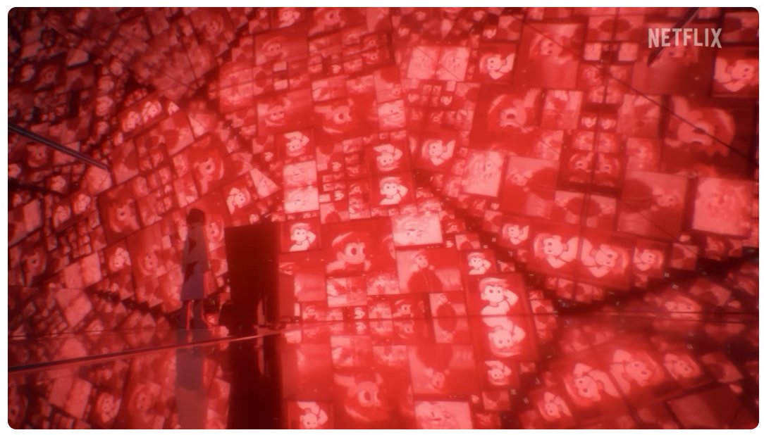 Gueseuch's tweet photo. @Morolian Possible clin d'œil à Evangelion dans la bande-annonce de la série animée de Scott Pilgrim (https://t.co/XfyREgPUkV), non ? https://t.co/lO08BtGPsW
