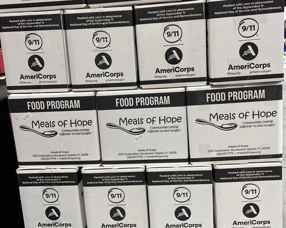 For <a href="/911day/">9/11 Day</a>, we teamed up with <a href="/BU_Tweets/">Boston University</a> to donate 300,000 meal packs to <a href="/Gr8BosFoodBank/">The Greater Boston Food Bank</a>. Working for the good of our community is important, today and every day. Learn more about our efforts: spr.ly/6019P2yQ9 #IWillFor911Day