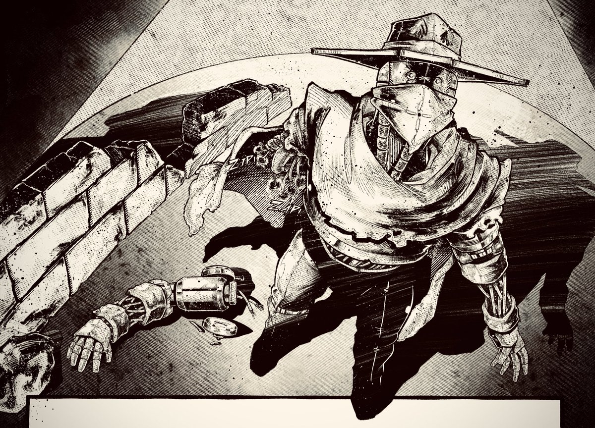 BoogieBotComics's tweet photo. New inks for a page in Vol. 2 of ROBERT, experimenting on lighting and shots layouts. 🤖 #boogiebotcomics #art #inks #comics https://t.co/gPa9y5ZBrm