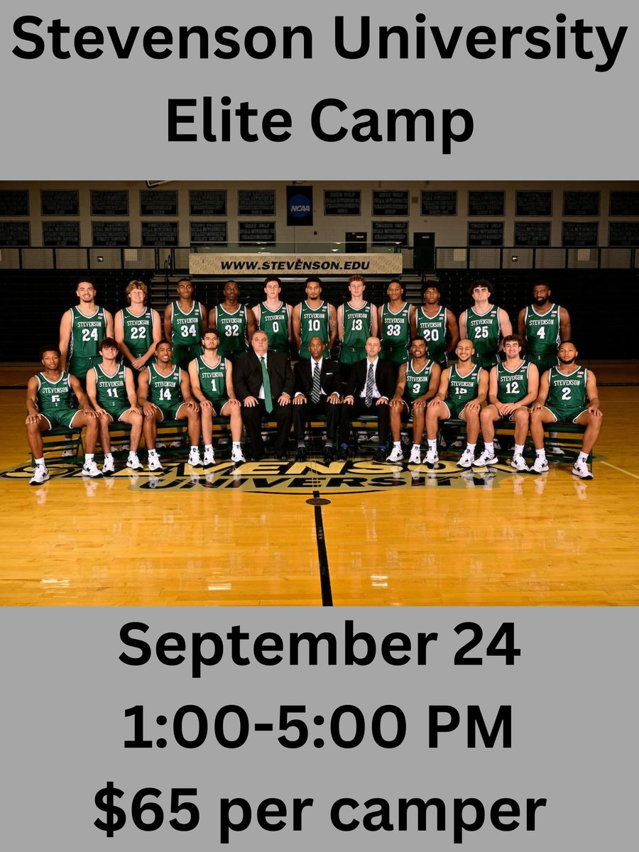 Attention high school players and coaches! We still have a few spots open for our Elite Camp on September 24th! See link for more info: gomustangsports.com/registrations/…