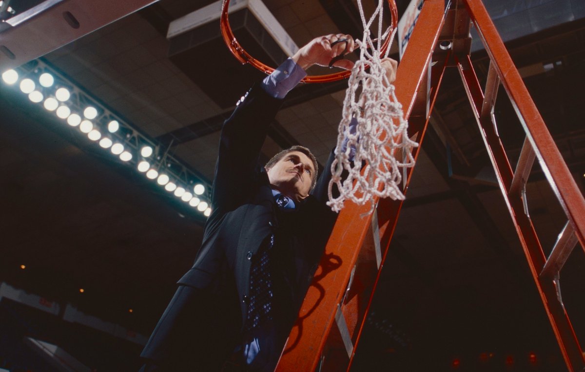Charlotte49ers's tweet photo. Our third member of the 2023 Hall of Fame class is Bobby Lutz, coach of the 1998-2010 @CharlotteMBB teams. Lutz was the 8th head coach of the 49ers and brought the team to five NCAA tournament appearances. Lutz is the school's winningest men's basketball coach.

#GoldStandard⛏️ https://t.co/Zb8FMYbtAl