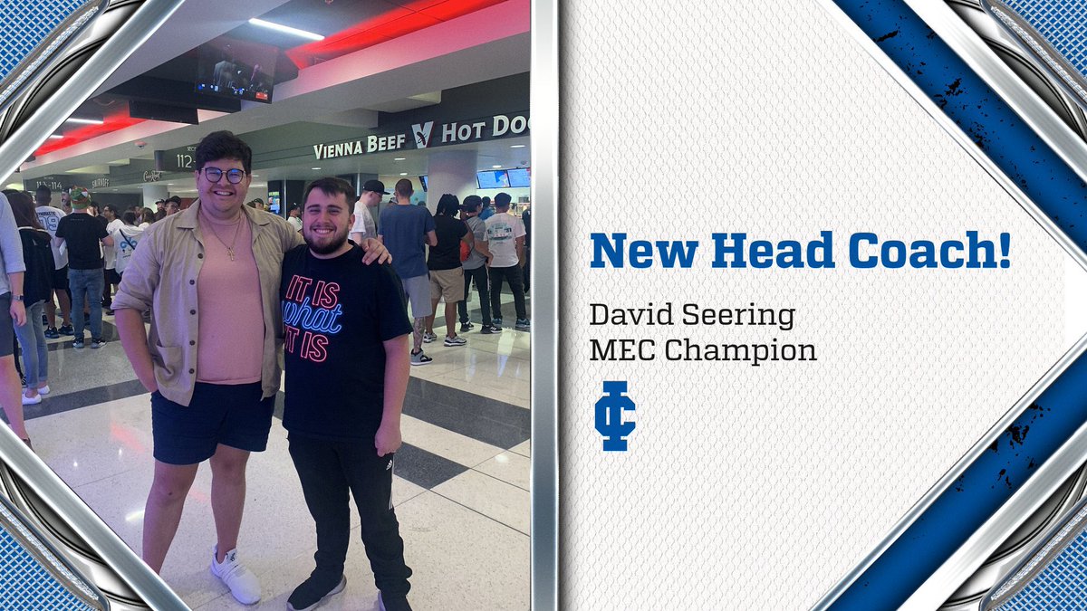 IC Esports (@ilcollegegg) on Twitter photo We’d like to welcome our new Head Coach, <a href="/CoachSeering/">Coach Seering</a> !
He’s hoping to continue to inspire esports athletes like he once was as a player at IC.
Big photo credits to <a href="/RaafaaCasts/">Marc Arrambide 🔜 MSI 🇨🇦</a> for being the most photogenic guy ever! 🫶 We’d like to welcome our new Head Coach, <a href="/CoachSeering/">Coach Seering</a> !
He’s hoping to continue to inspire esports athletes like he once was as a player at IC.
Big photo credits to <a href="/RaafaaCasts/">Marc Arrambide 🔜 MSI 🇨🇦</a> for being the most photogenic guy ever! 🫶