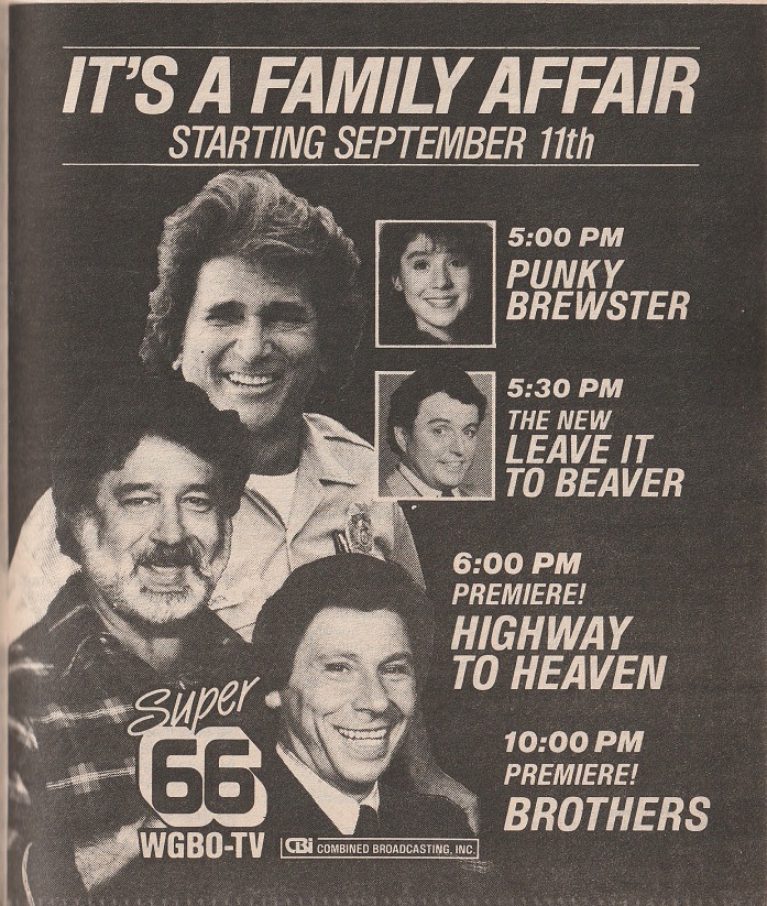 On this day in 1989 
Super66 Fall Dinner Lineup
Chicago Sun-Times TV Prevue.  August 30, 1989