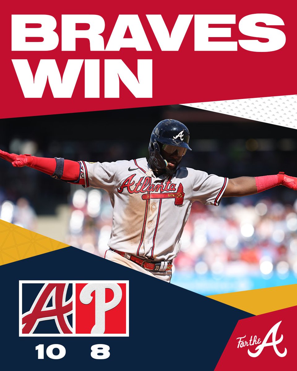 Braves's tweet image. Game 1 ✔️

#ForTheA