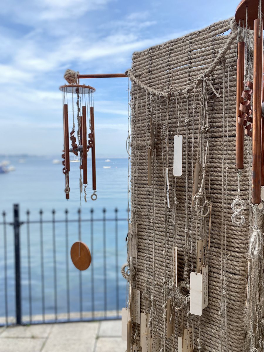 Out on Portland at the b-Side arts festival over the weekend where Katie Surridge explored ‘modern mining’ inviting you to extract precious metals from unwanted Tech and Carrie Mason allowed you to add your hopes and dreams to her piece entitled The Siren.