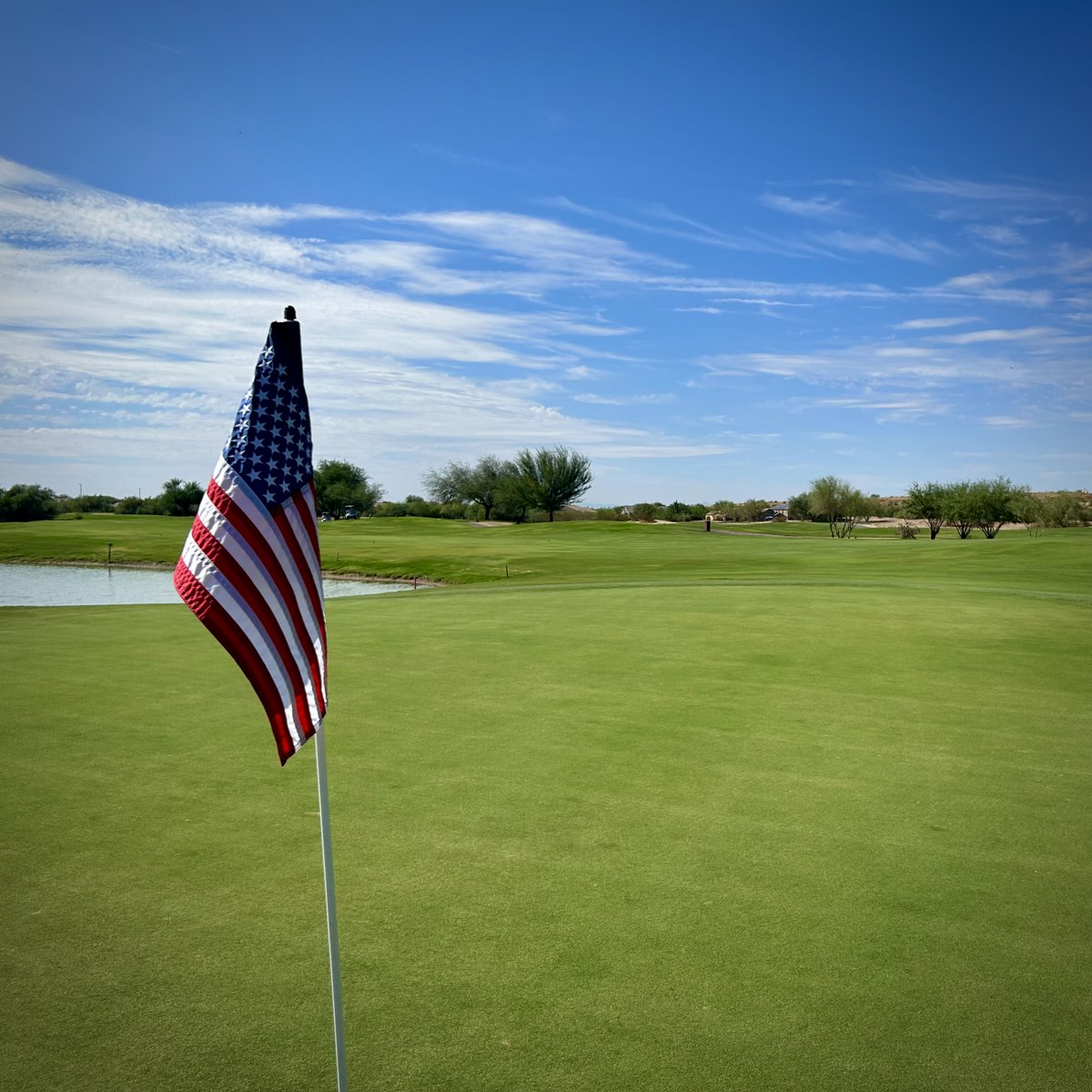 DVRGolf's tweet photo. Today, we fly American Flags on Dove Valley Ranch Golf Club to honor and remember the lives lost on that fateful day in 2001. 🗽❤️ 

#NeverForget#September11 #HonorAndRemember #DoveValleyRanchGolfClub #CommunityStrong #ThompsonGolfGroup https://t.co/2rhs873ldb