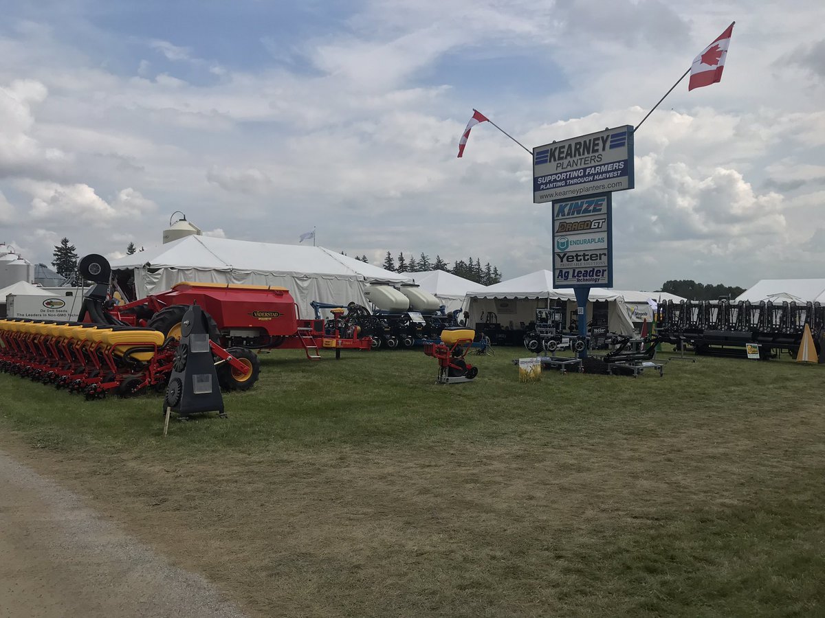 KearneyPlanters's tweet photo. @kearneyplanters, we are all set for the @outdoorfarmshow ! Come see us in booth N364. See you at the show! #Väderstad #kinze #yetter #precisionplating #agleadertech #dragocornheads https://t.co/d5ApvomS7Q