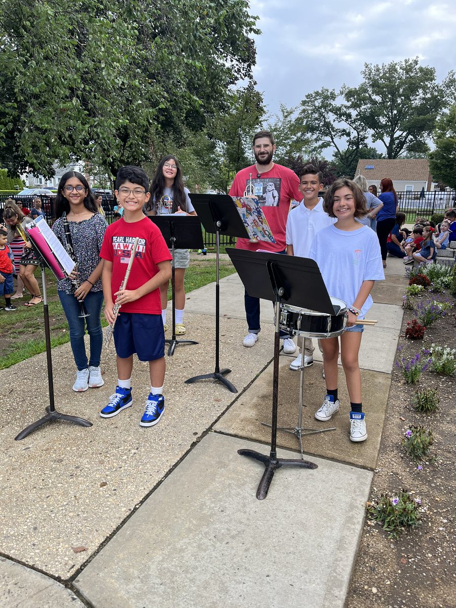 Thank you to Mr. Mutarelli and some of our band members for leading us during the “Patriot Day” assembly. <a href="/MrMpss/">Mr.M</a>