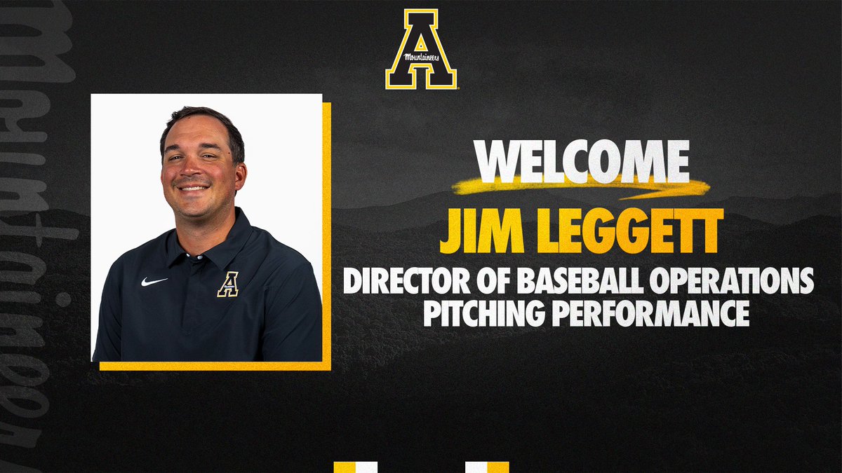 #AppNation, join us in welcoming Jim Leggett to our staff as our new Director of Baseball Operations-Pitching Performance!

📰 goapp.st/44RAmBU

#TIGMA