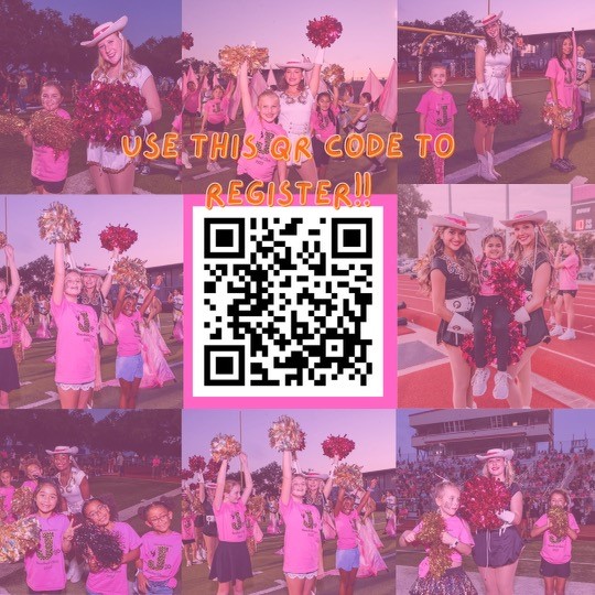 Information for the 2023 Rosebud Clinic. This year, all Rosebud attendees will be dancing during pre-game with the JHS Rosettes! The QR is included in the flyer and below is the link.

docs.google.com/forms/d/e/1FAI…
