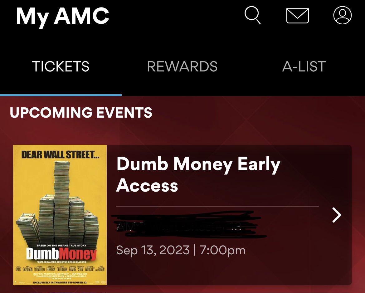 HeartAndSoul17Q's tweet photo. Ticket in hand! Can’t wait!

Shine the light on the darkness! Spread the word!

$AMC $APE #AMC #AMCTheatres #AMCARMY #AMCAPES #AMCSTOCK #AMCNOTLEAVING #AMCNEVERLEAVING #AMCSqueeze #APES #APESNOTLEAVING #APESNEVERLEAVING #ApesTogetherStrong #CHECKMATE #CHOKEonTHAT #BuildingTheKingdom