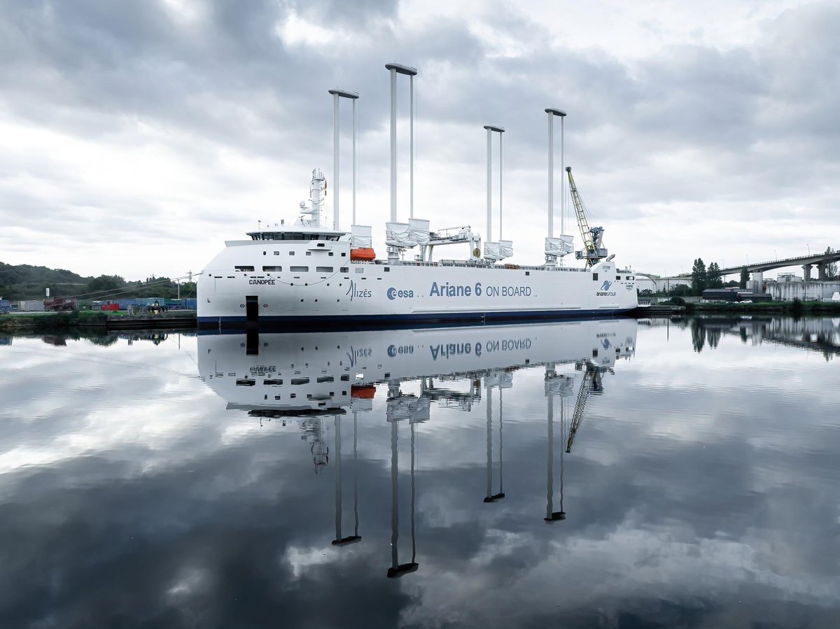 ArianeGroup's tweet image. 🕊 Canopée is spreading its wings!
#ArianeGroup #Ariane6

📸 ©Tom Van Oossanen
@esa @arianespace