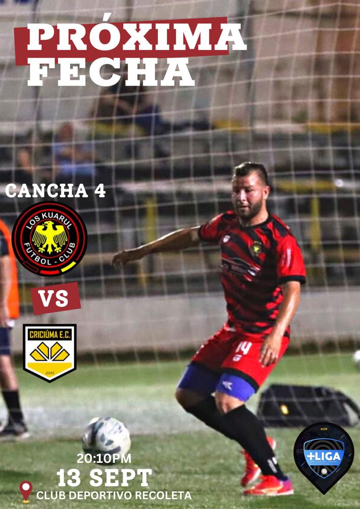 A seguir sumando !! 

Por la cuarta fecha nos enfrentamos al equipo de Criciuma, vamos por los 3 puntos 🔴⚫️⚽️

#LosDueñosDeLaFiesta