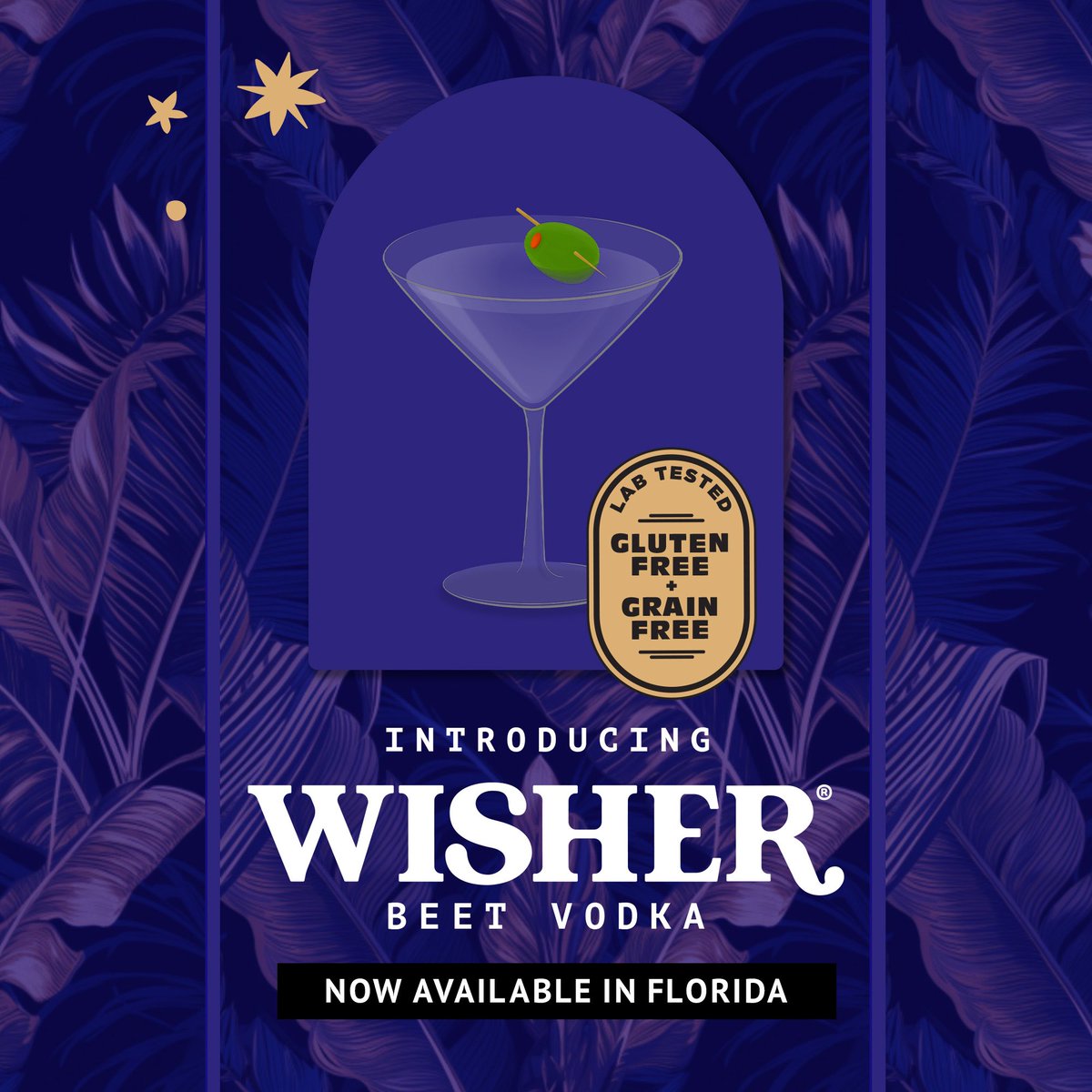 🌴 We’re thrilled to announce that Wisher Vodka is officially opening up shop in the vibrant city of St. Petersburg, Florida this week! 🌊

Ask about us in stores near you! Let’s party! 😎