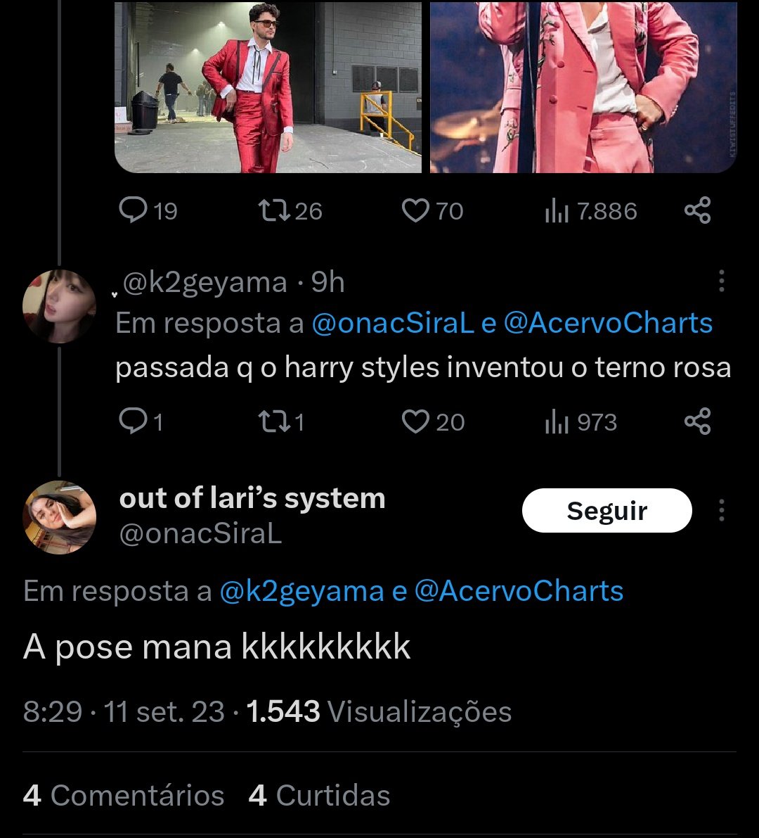 🚨GRAVE: joao vitor romania balbino, mais conhecido como jao, acaba de ser acusado de ROUBAR (!!!!) ato criado por harry edward styles.
fas se chocam com a noticia.