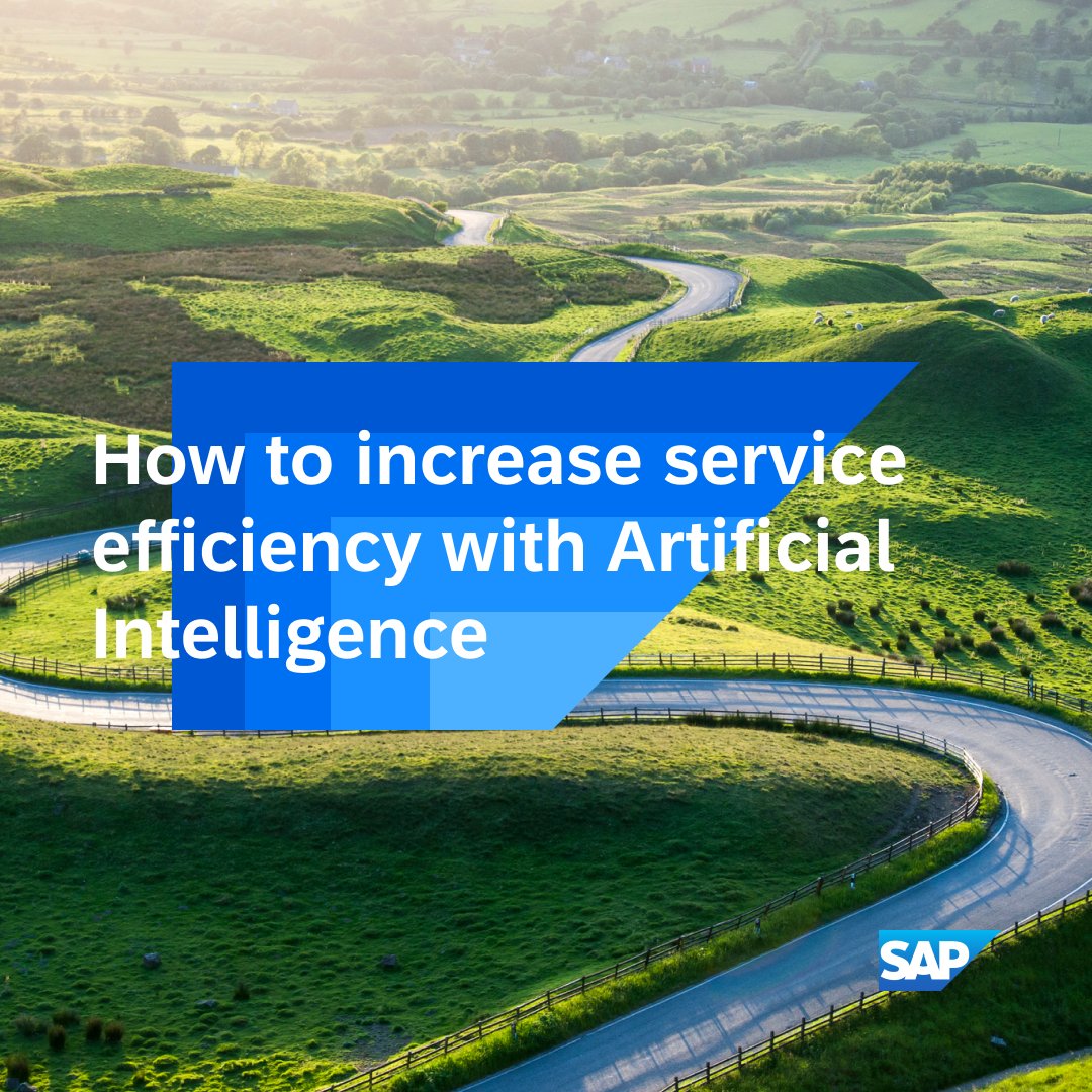 Artificial intelligence (AI) is revolutionizing customer service helping you offer faster, more personal, and more efficient service. 

How can you maximize the impact of AI for customer satisfaction and your business?

Get the infographic! imsap.co/6011P2JxP